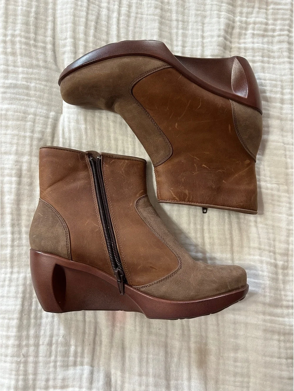Naot Sky Wedge Boots Bootie Ankle